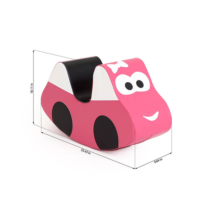 IGLU Soft Play Car zachte schommelauto