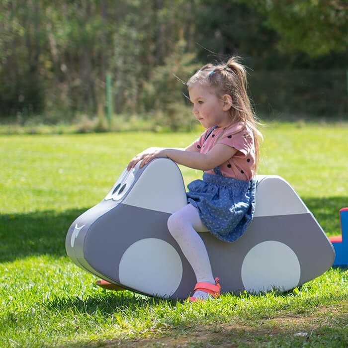 IGLU Soft Play Car zachte schommelauto