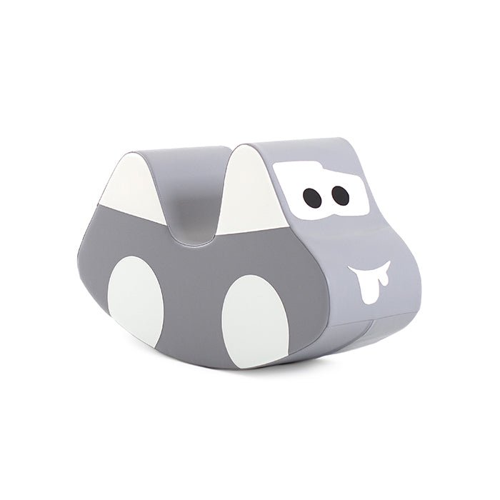 IGLU Soft Play Car schommelauto – grijs