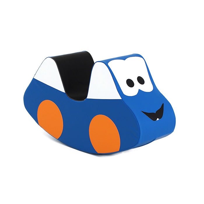 IGLU Soft Play Car schommelauto – blauw