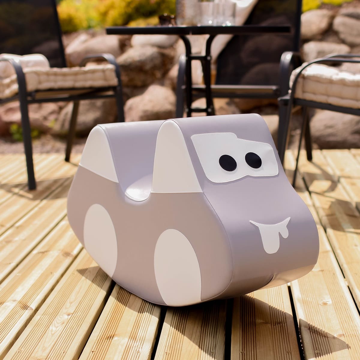 IGLU Soft Play Car zachte schommelauto