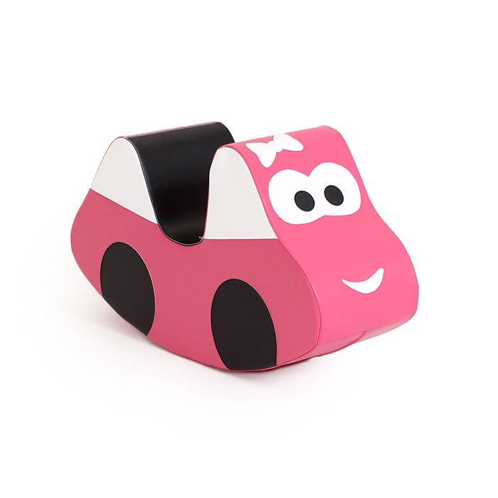IGLU Soft Play Car schommelauto – roze
