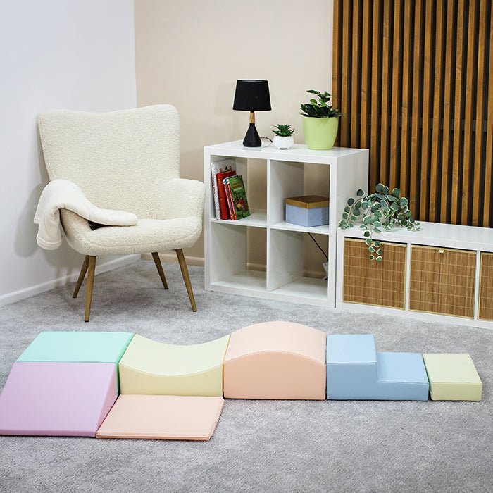 Soft Play Set - Little Crawler met losse foamblokken
