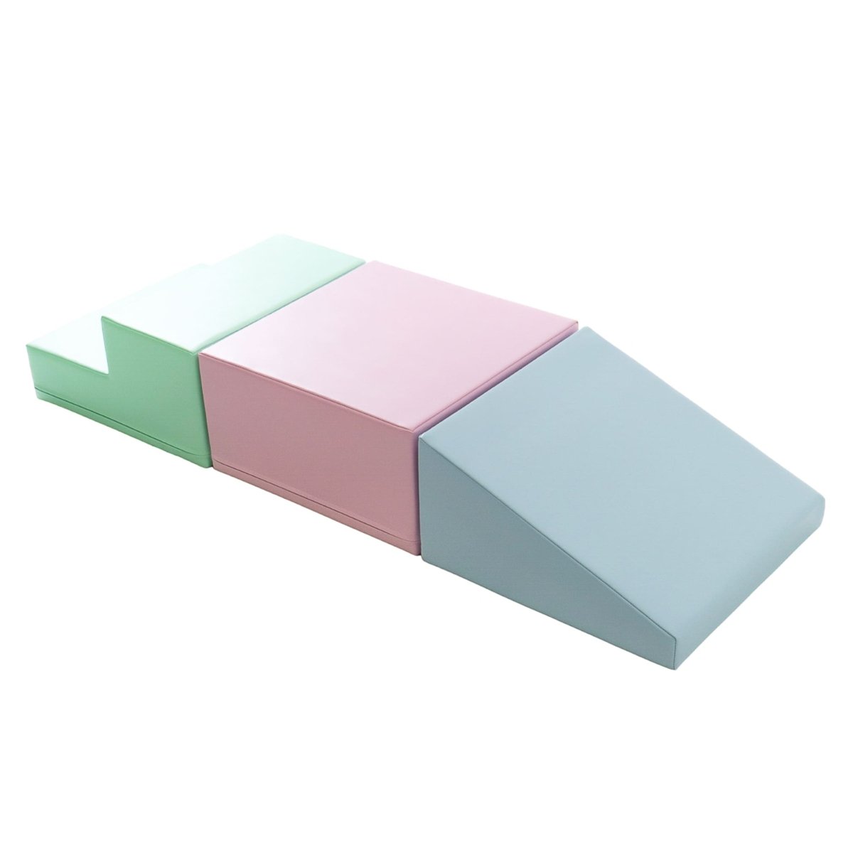soft play set met modulaire foamblokken voor baby's peuters en kleuters