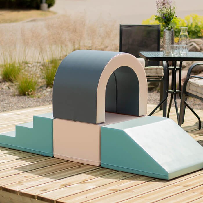 IGLU Tunnel soft play speelset met klimblokken
