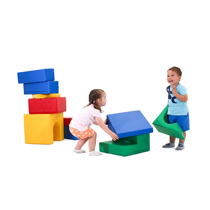 Kinderen spelen met Soft Play Speelset - Creativity