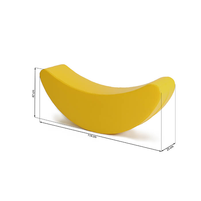 IGLU Banana zachte foam schommelwip voor kinderen