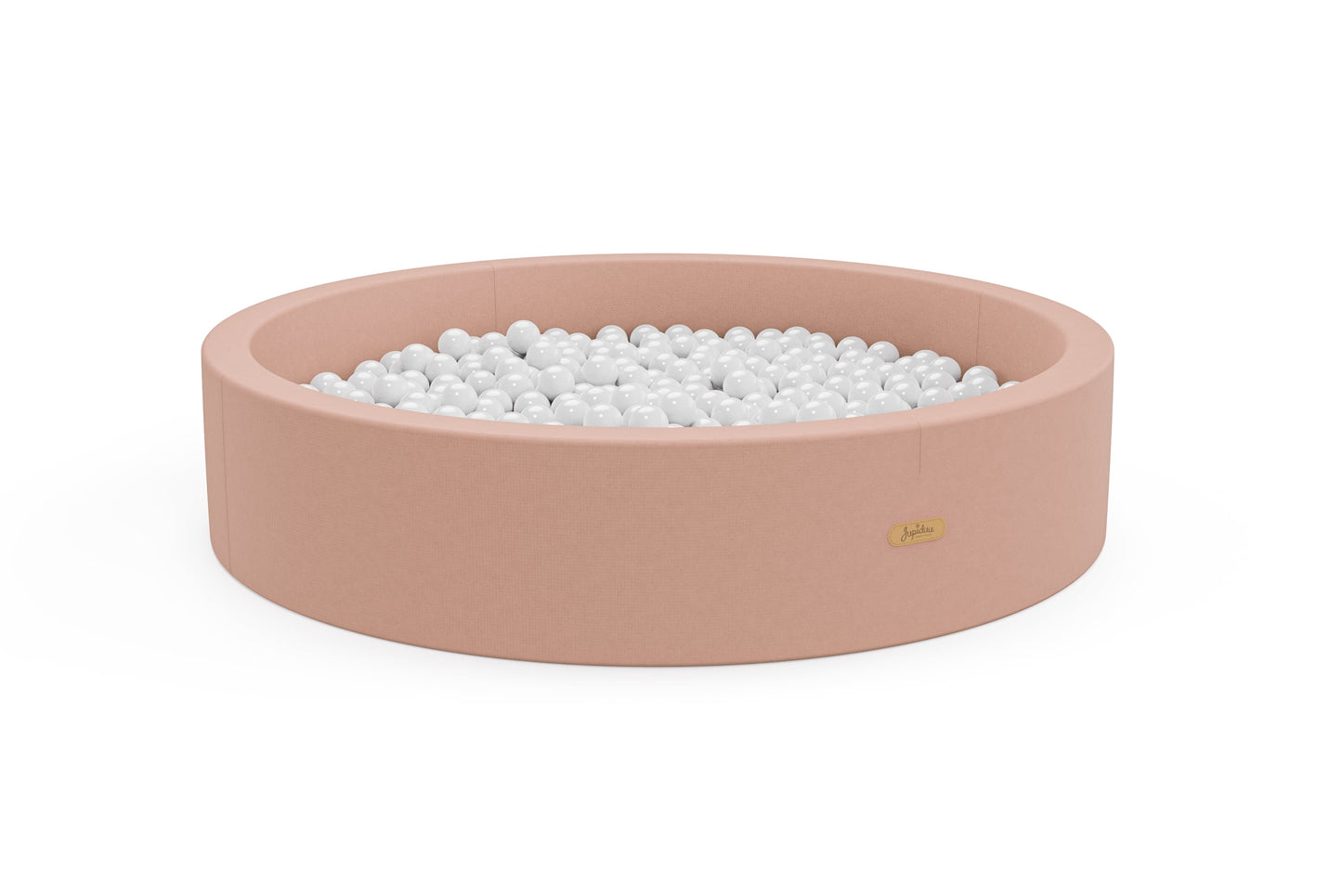 Ball pit round 115 cm - pink - including 300 balls