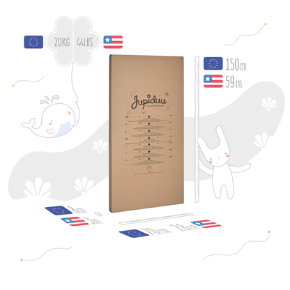 Jupiduu Indoor Kids Slide - Groene houten glijbaan - Glijbaan