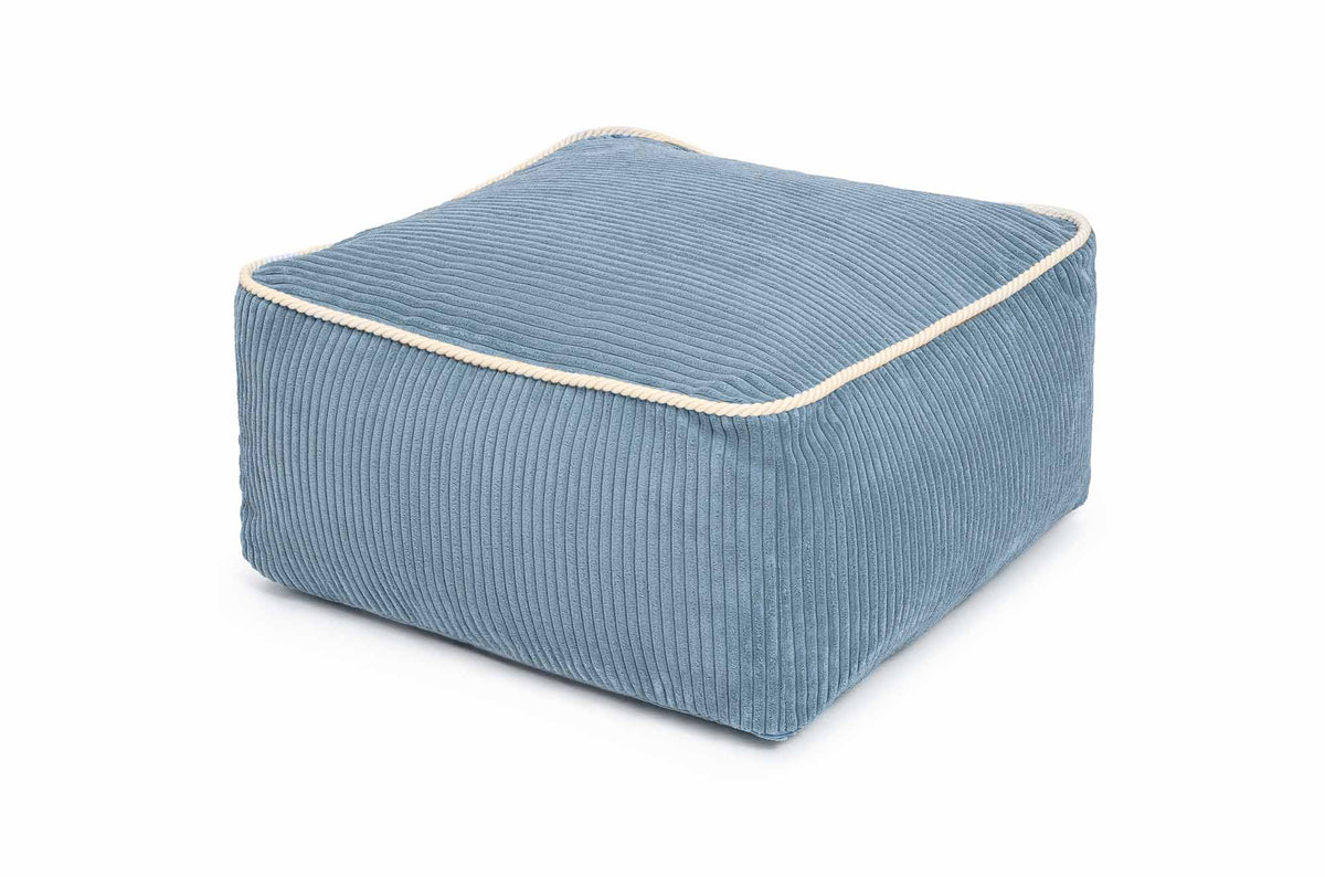 Shappy Kumo Poef Corduroy in Sky Sugar