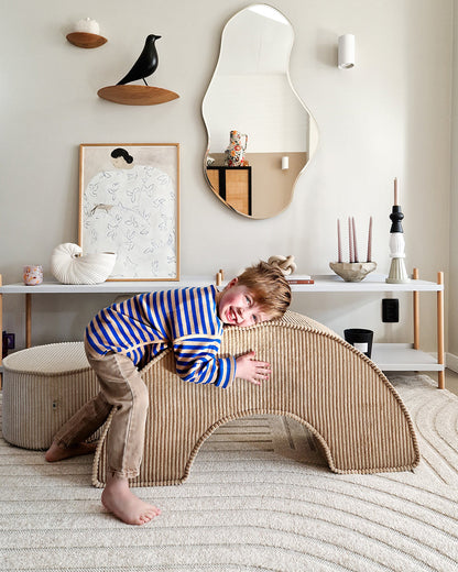 Brown Sugar Pouffe Set