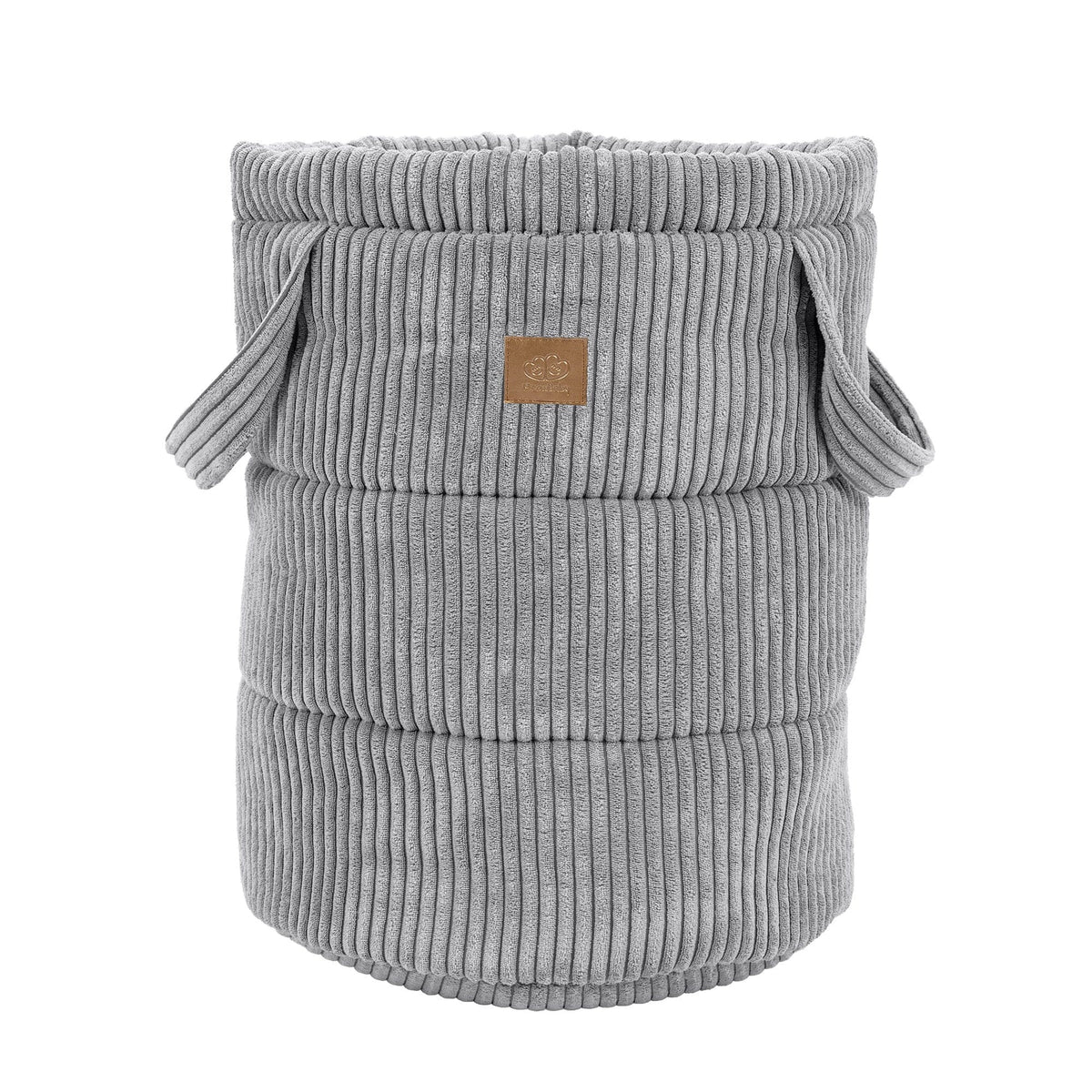 MeowBaby Aesthetic speelgoedmand in grijs voor de kinderkamer