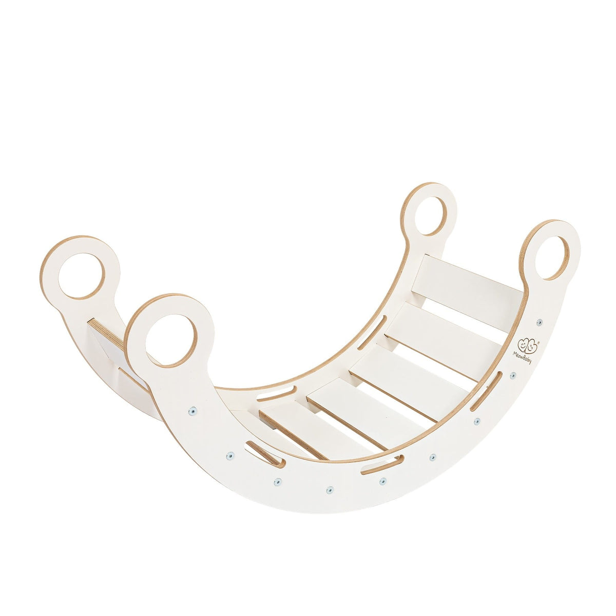 MeowBaby Dream Rocker Large wit, basis zonder kussen