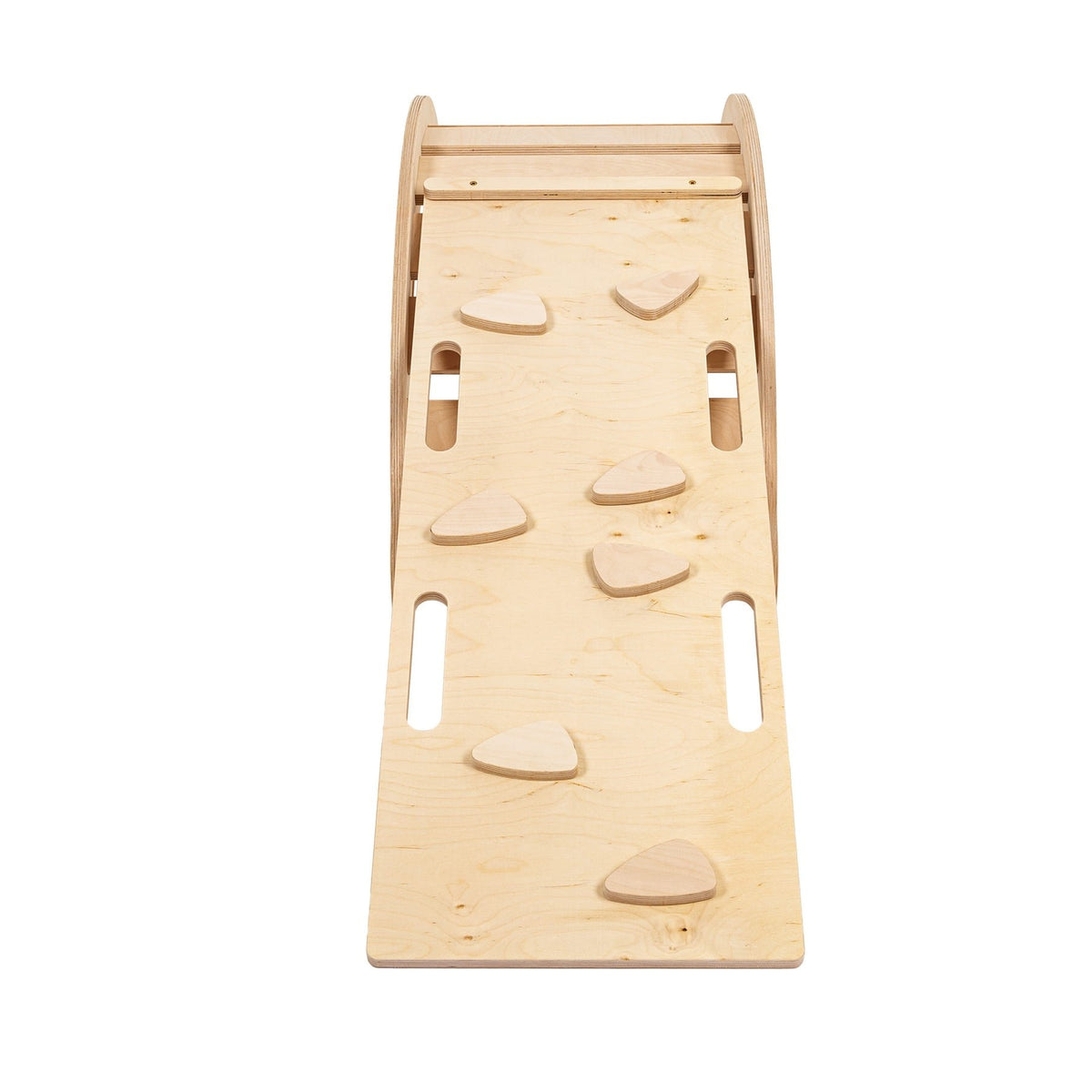 MeowBaby Dream Rocker Small naturel, ladder met roze kussen