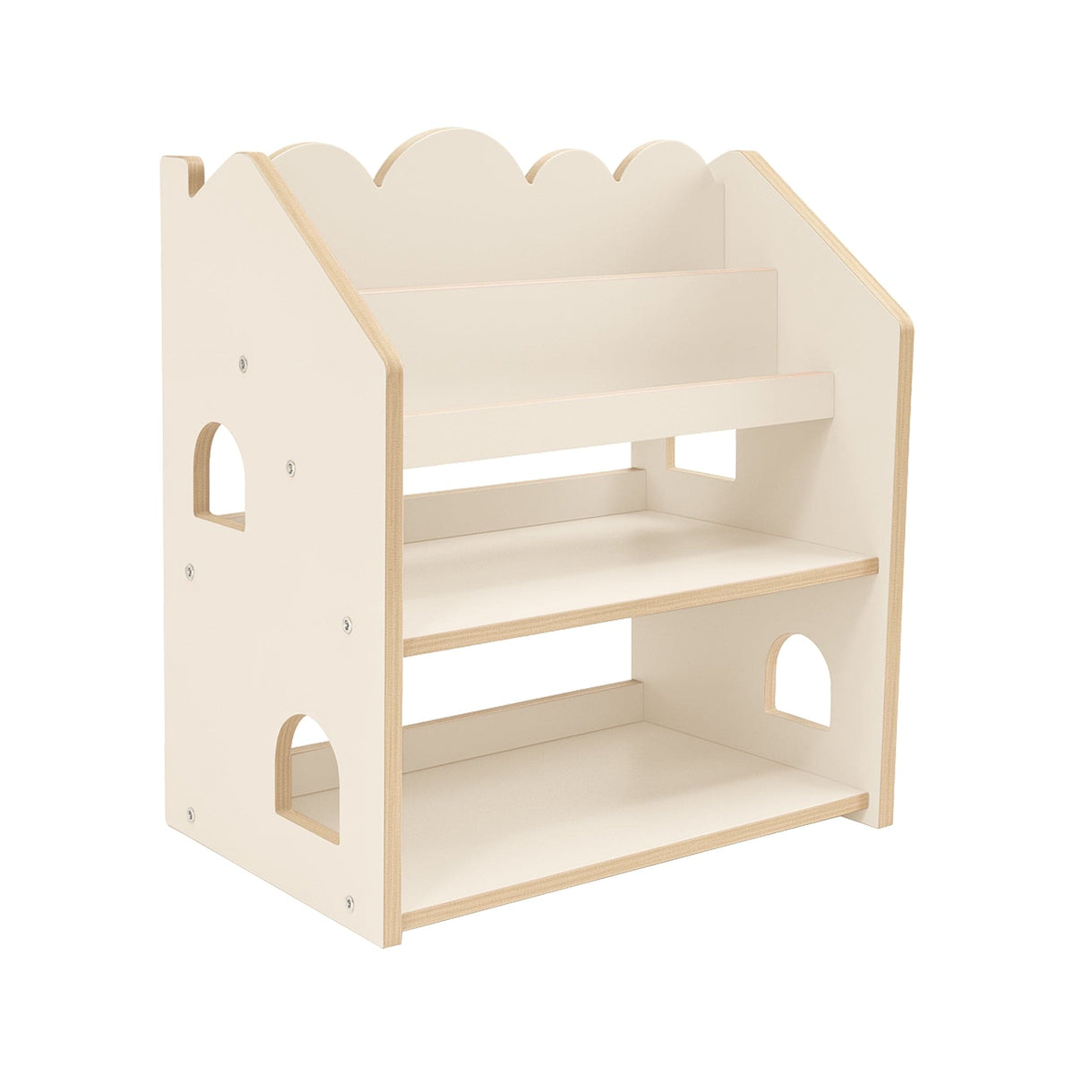 MeowBaby kinderboekenkast in beige