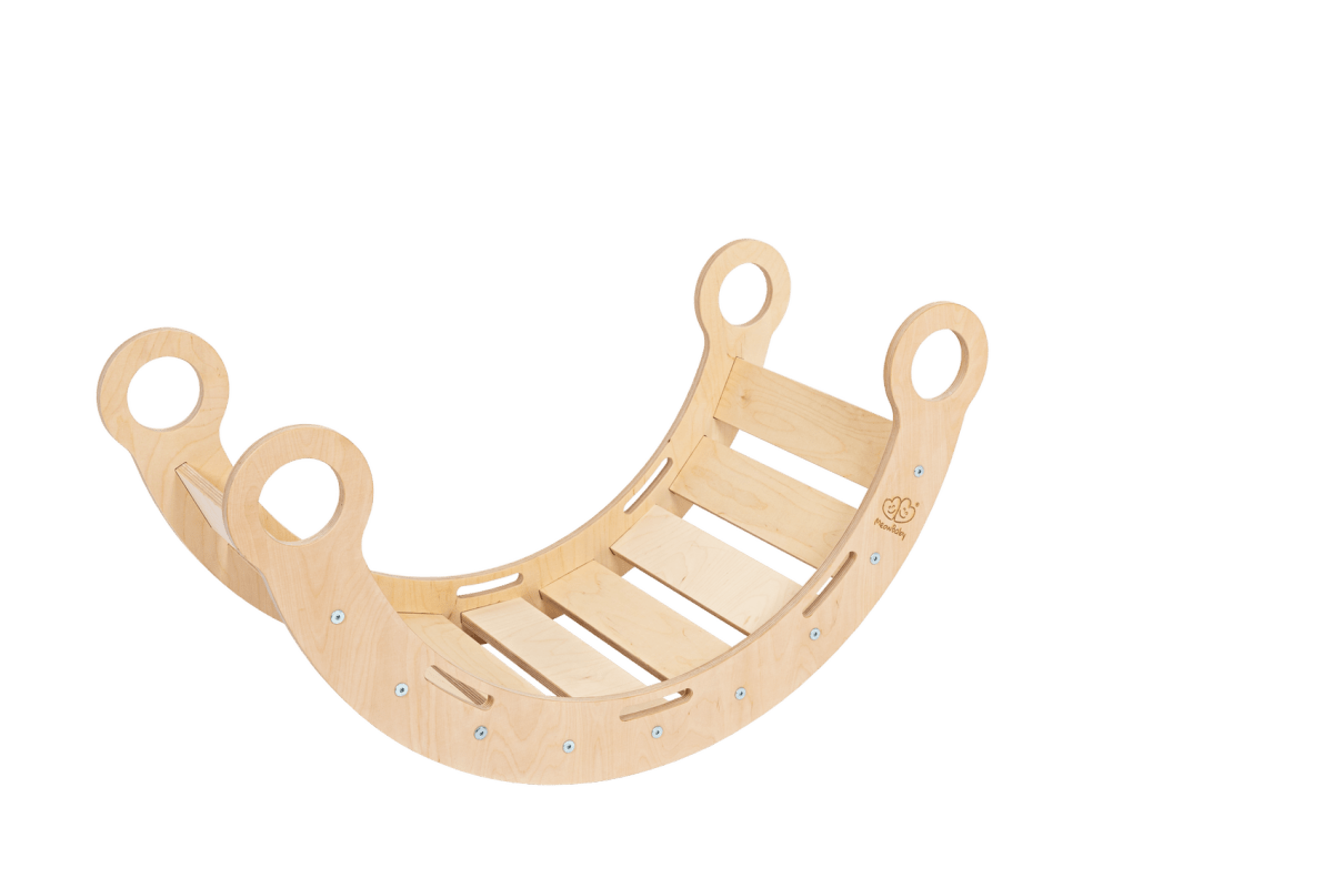 MeowBaby Dream Rocker Small Natur, Basis ohne Kissen