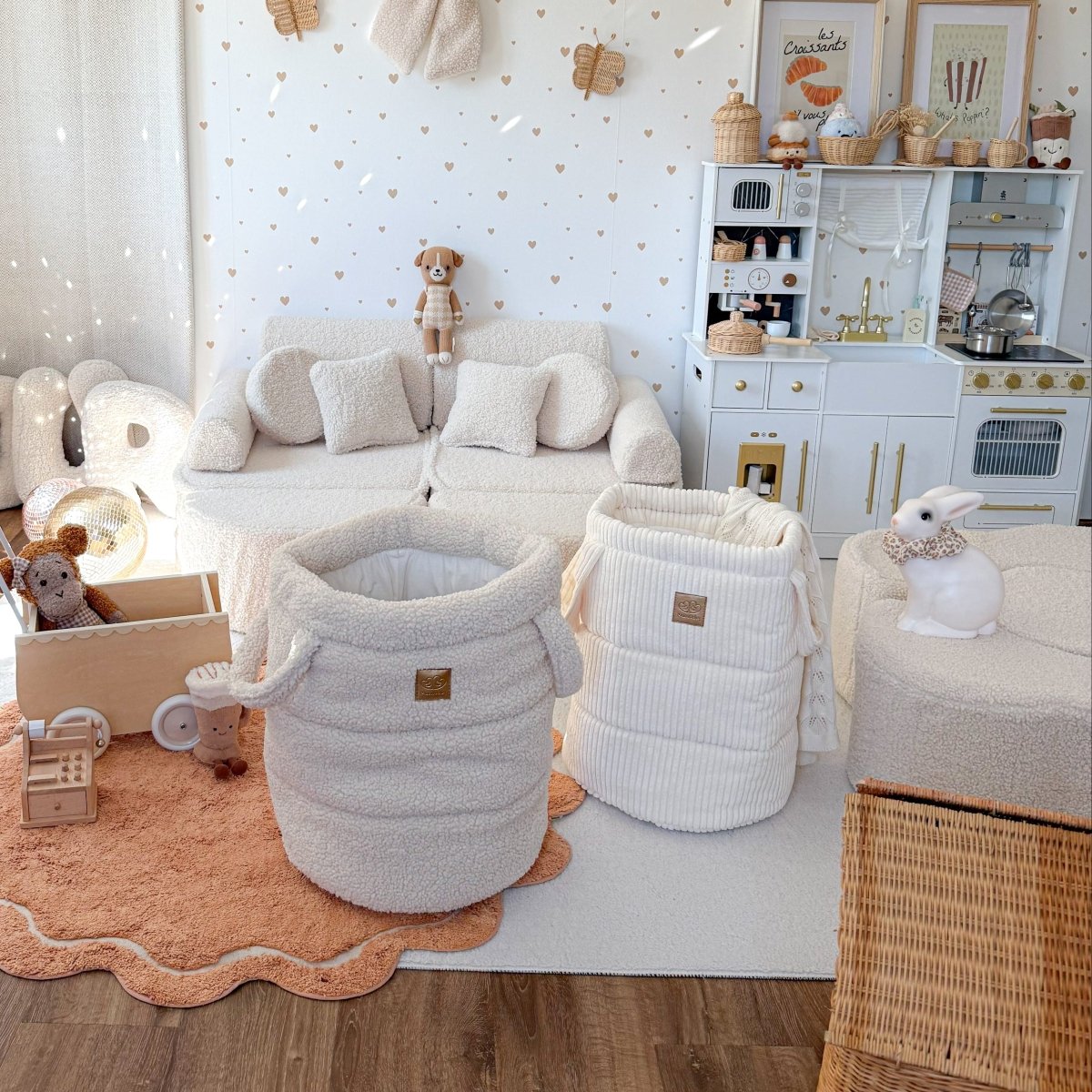MeowBaby Bearly Spielzeugkorb fürs Kinderzimmer