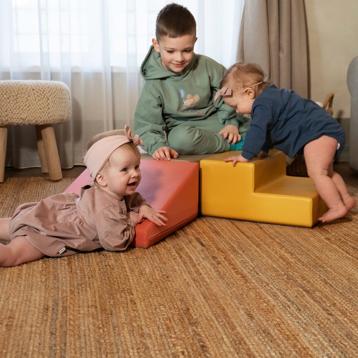 Weiches Spielset für Kleinkinder, Klettergerüst