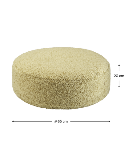 Wigiwama Matcha Ottoman - teddystof poef