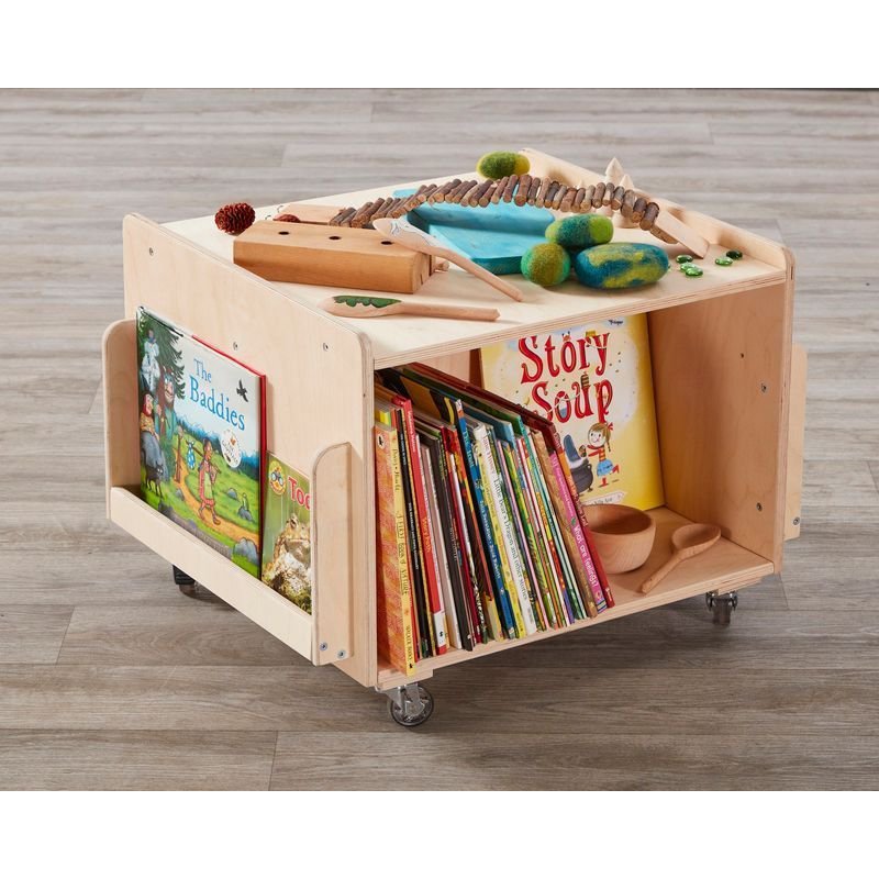 Cosy mobiler Bücherturm — 48 cm hoch