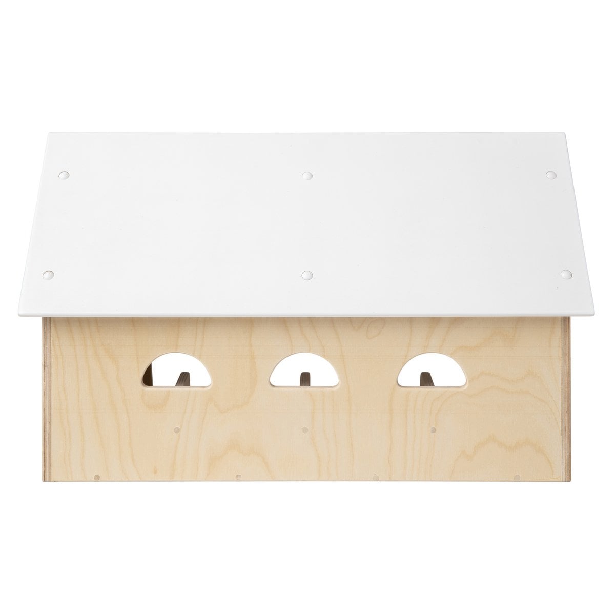 Van Dijk Toys grote houten boerderij — naturel/wit-