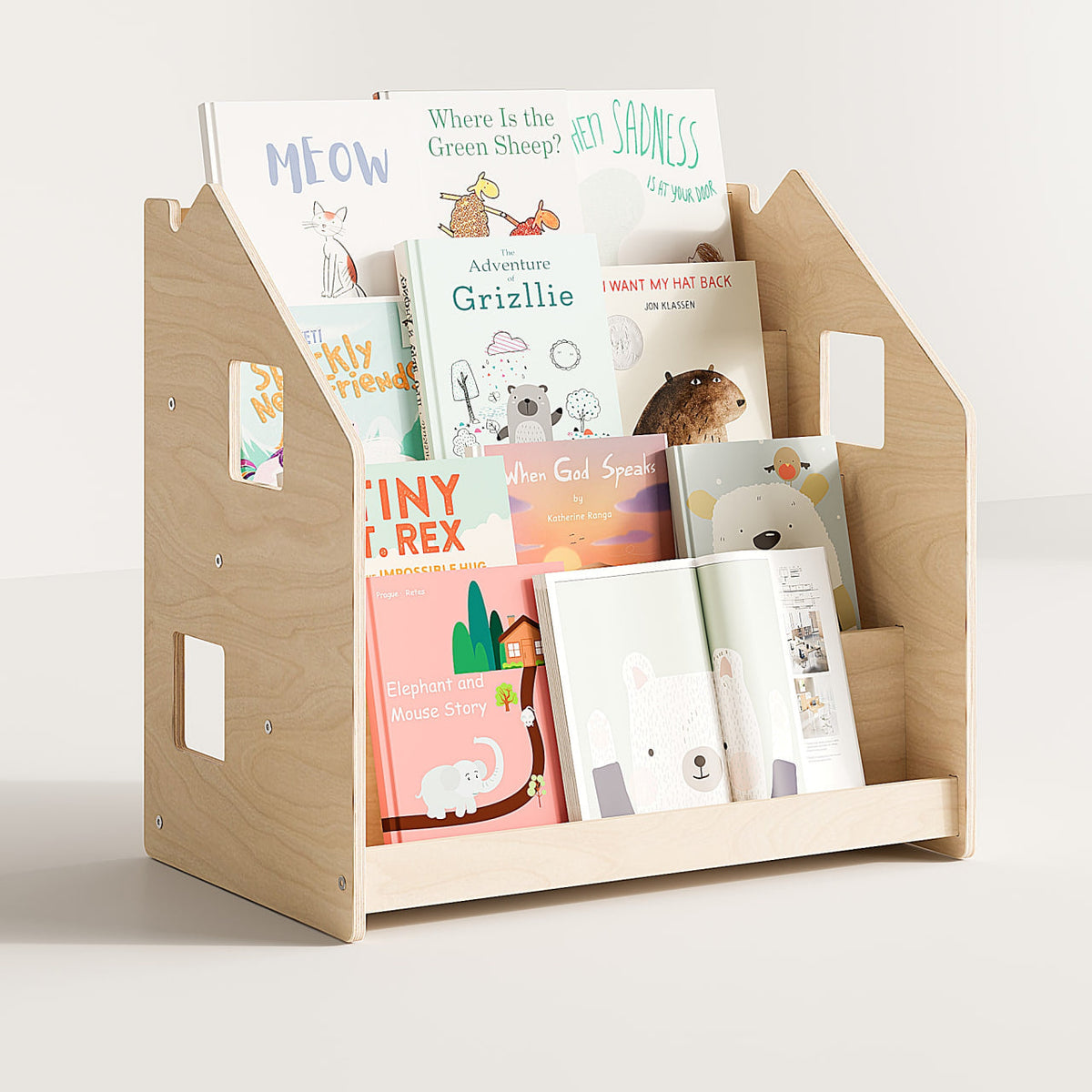 BusyKids boekenkast en speelgoedrek set – limited edition