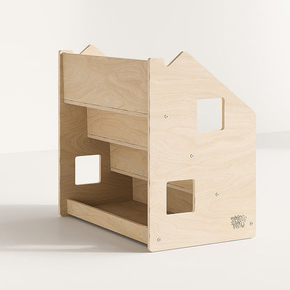 BusyKids Montessori boekenkast – naturel