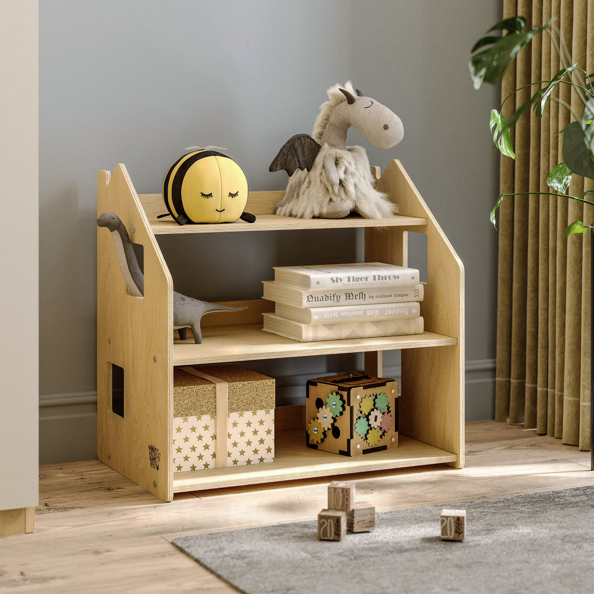 BusyKids speelgoedrek – naturel