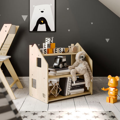 BusyKids boekenkast en speelgoedrek set – limited edition