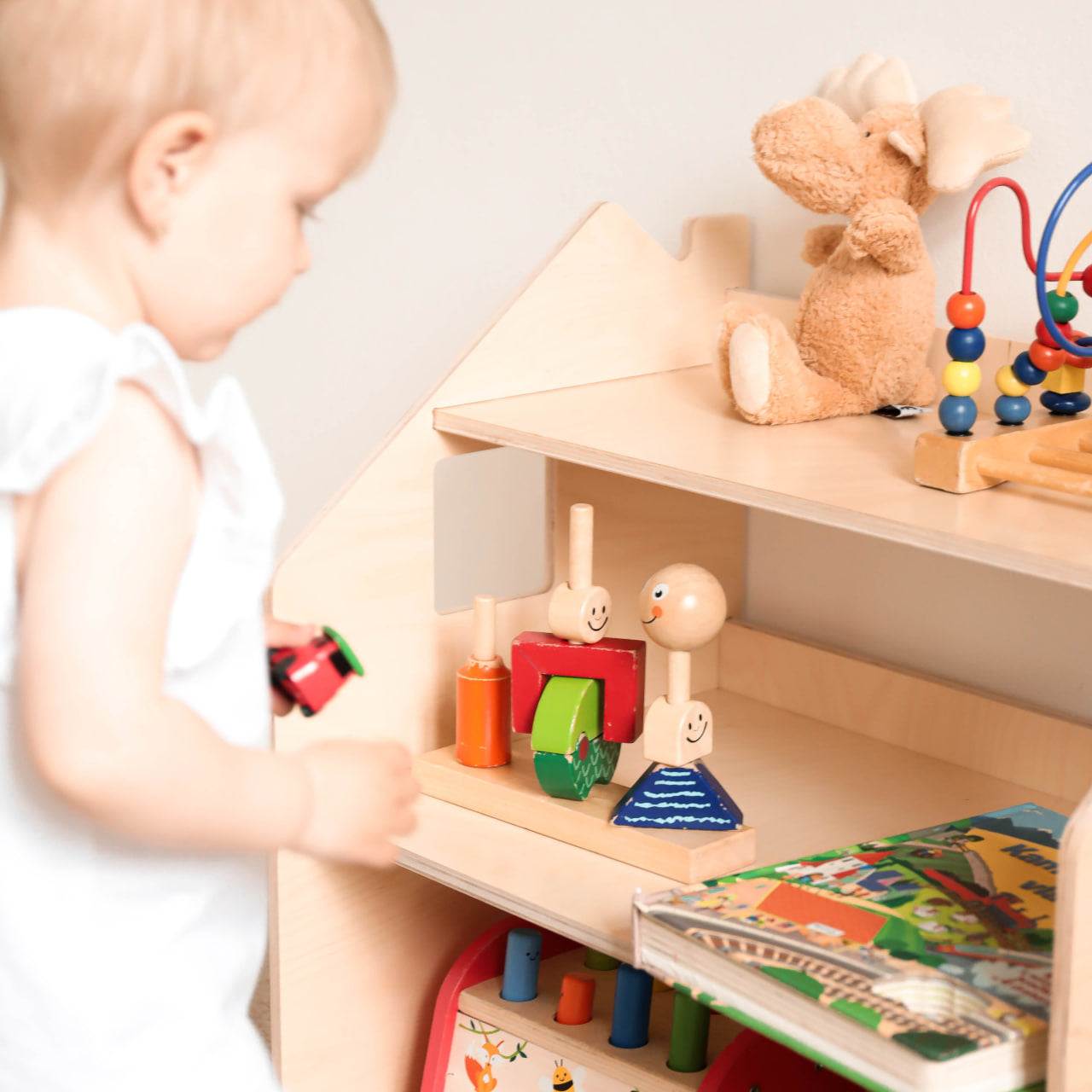 BusyKids speelgoedrek – naturel