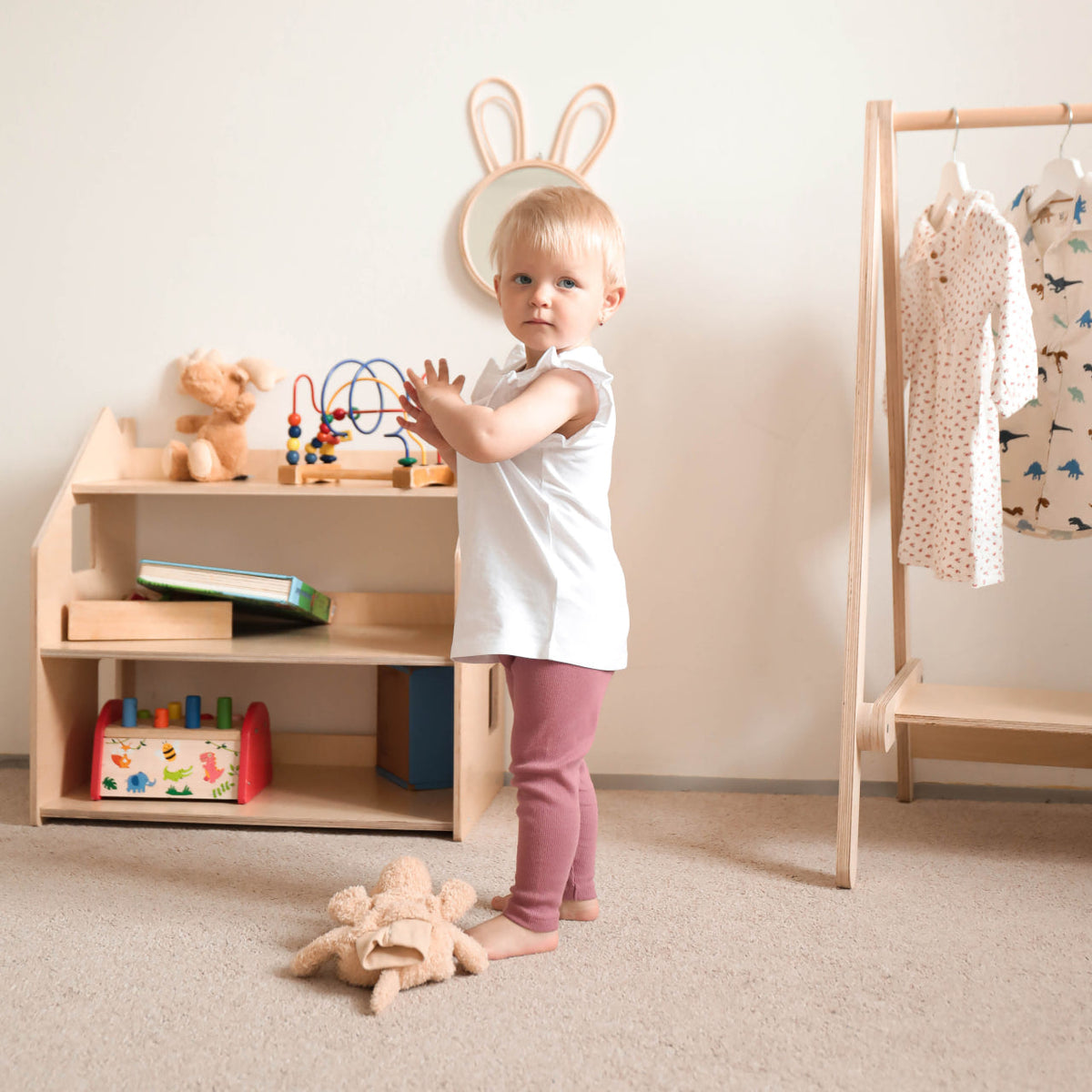BusyKids speelgoedrek – naturel