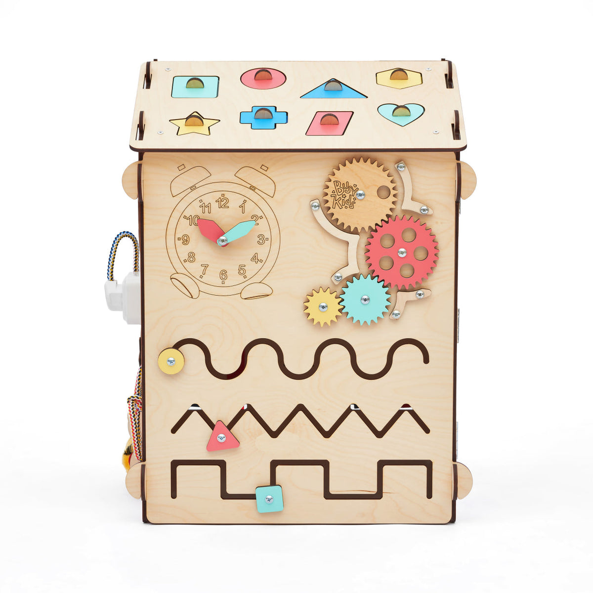Set - Busy Board House natura and Creative Cube