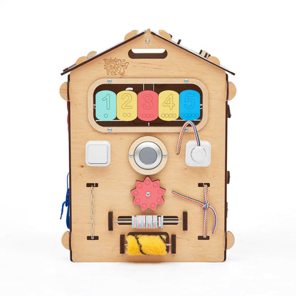 Set - Busy Board House natura and Creative Cube
