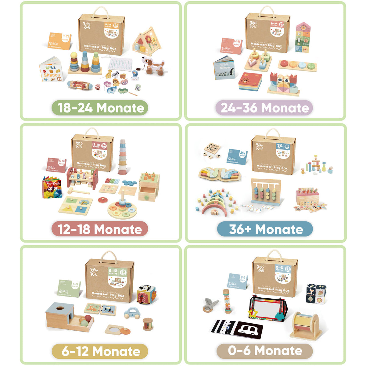 BusyKids Montessori box – 18-24 maanden – productbeeld 6