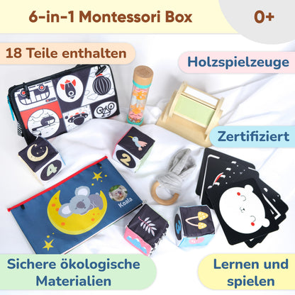 Montessori set "BusyKids" for babies from 0 to 6 months