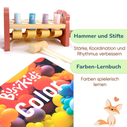 Montessori-Set „BusyKids“ für Kinder von 12 bis 18 Monaten