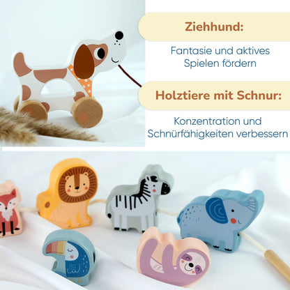 Montessori Play BOX - Entwicklungsset für Kinder im Alter von 18 bis 24 Monaten