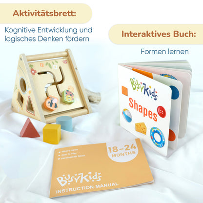 Montessori Play BOX - Entwicklungsset für Kinder im Alter von 18 bis 24 Monaten