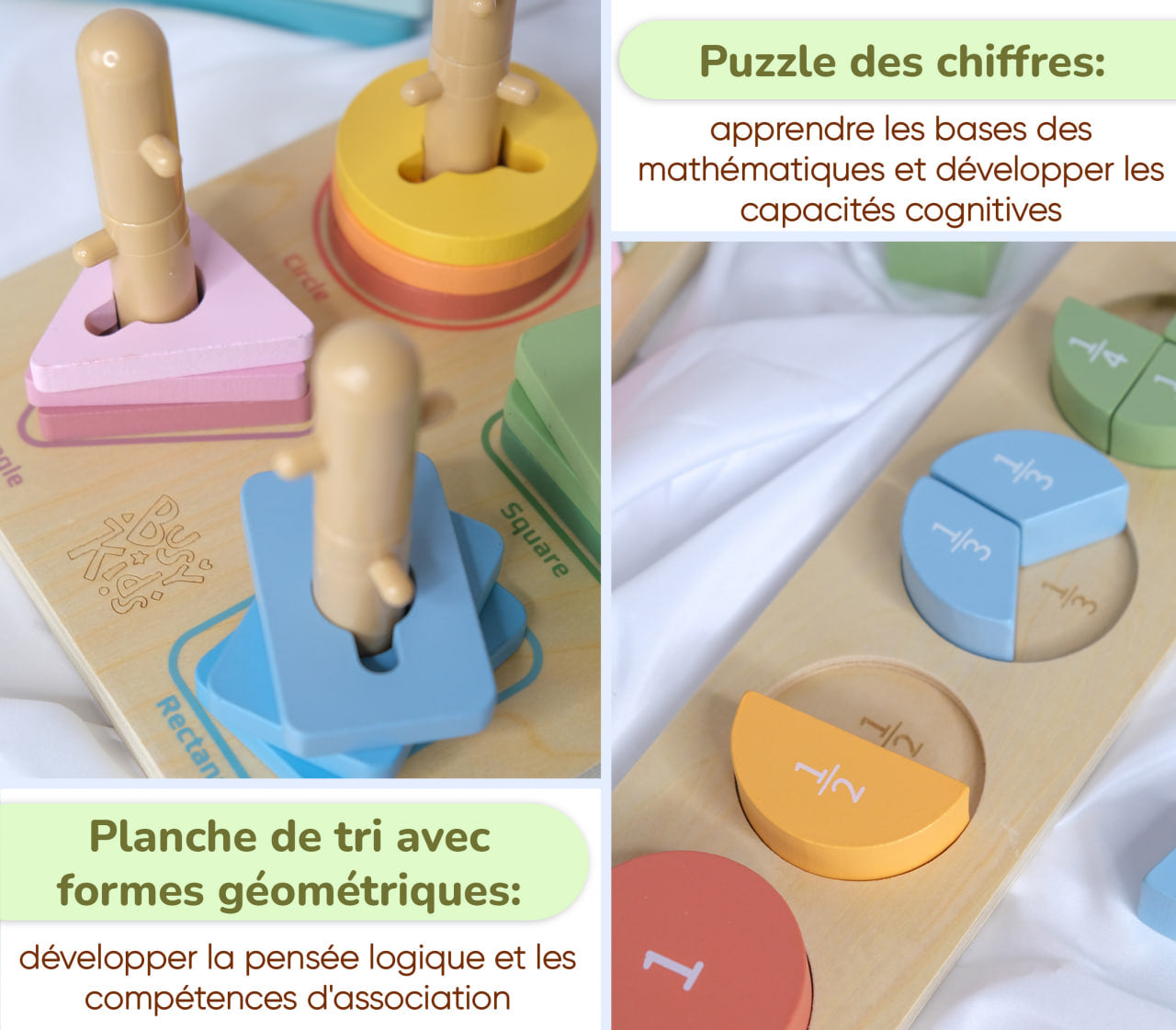 Montessori Spielbox – Set für Kinder von 24 bis 36 Monaten von BusyKids