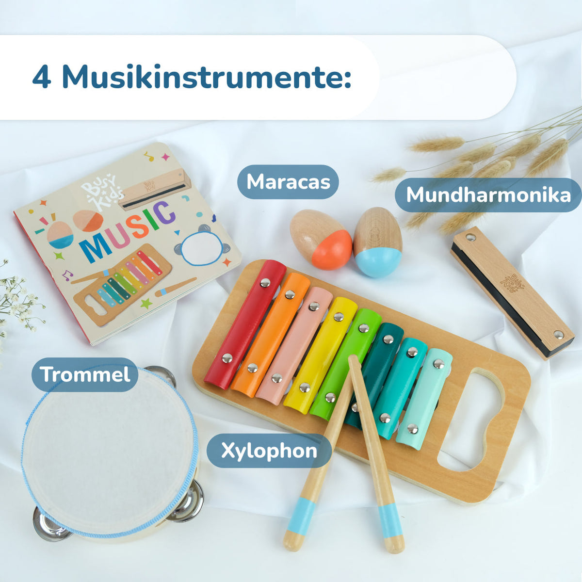 BusyKids Montessori muziekset – productbeeld 3