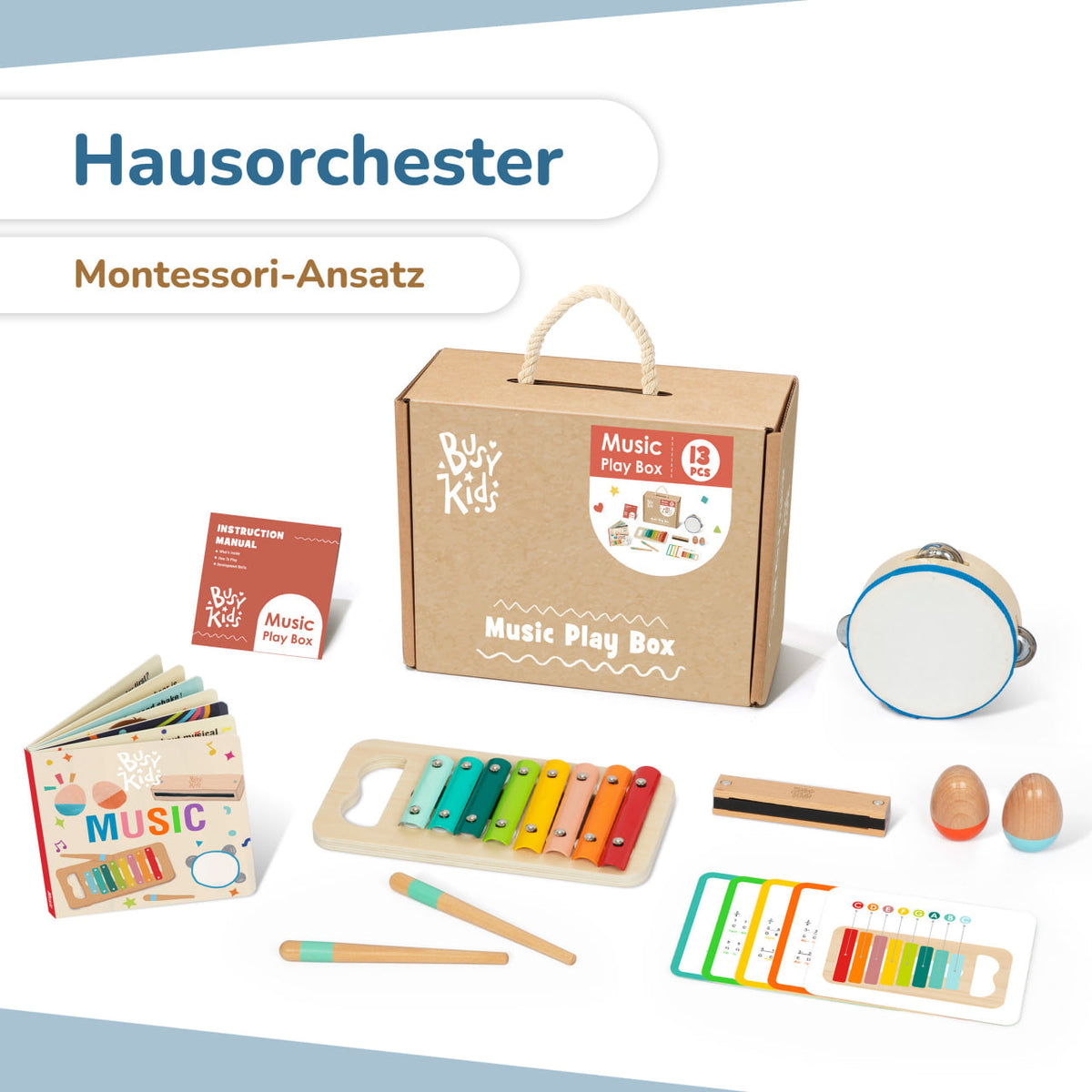BusyKids Montessori muziekset – productbeeld 2