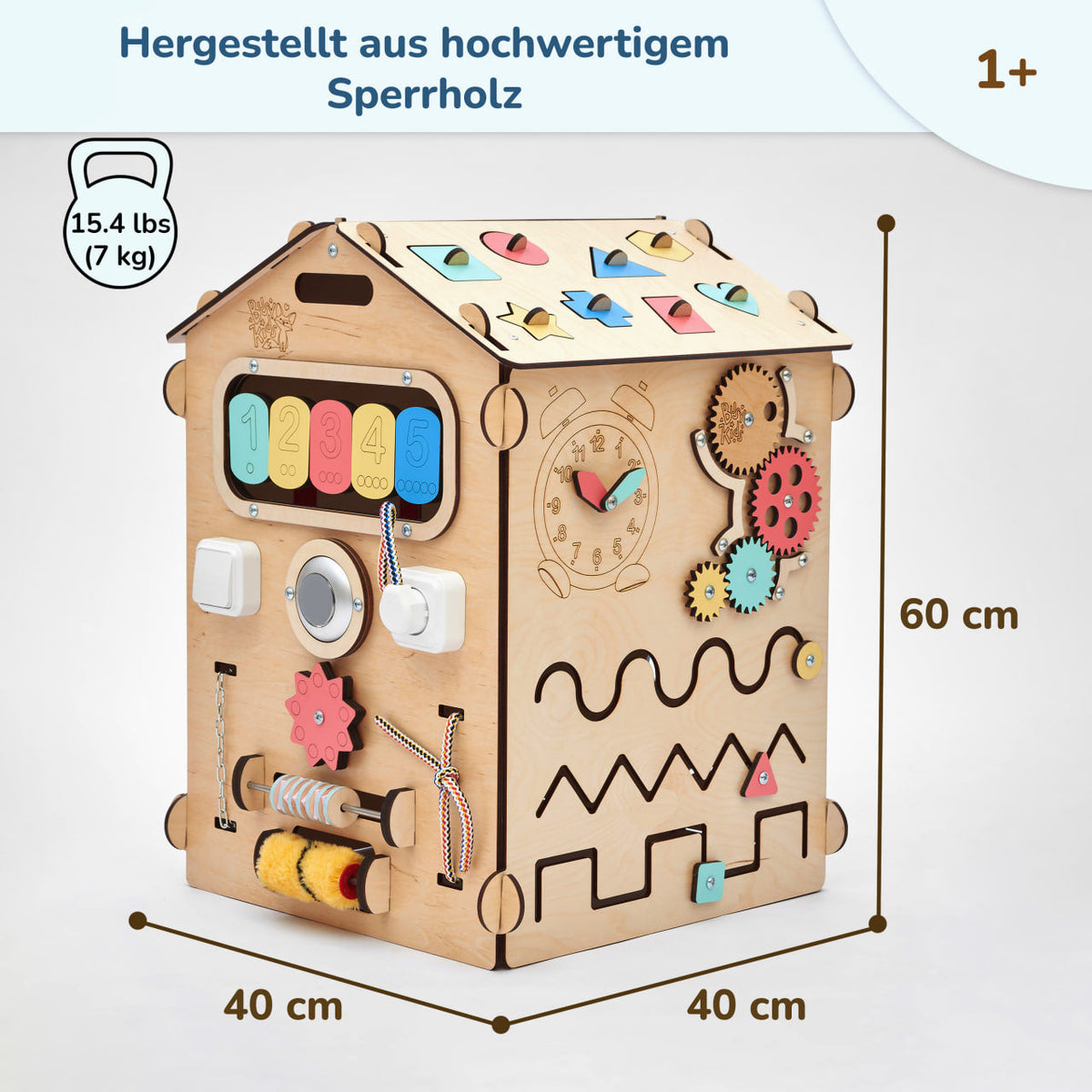 Motorikbrett Haus Natura
