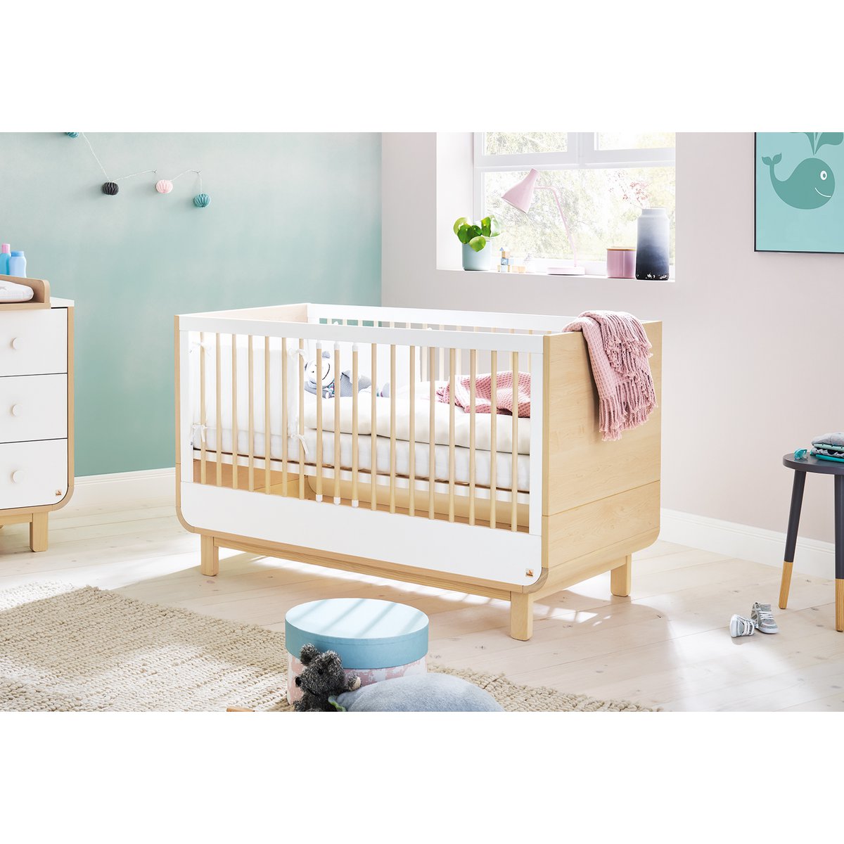 Pinolino Round ledikant 140x70 cm – productfoto 2
