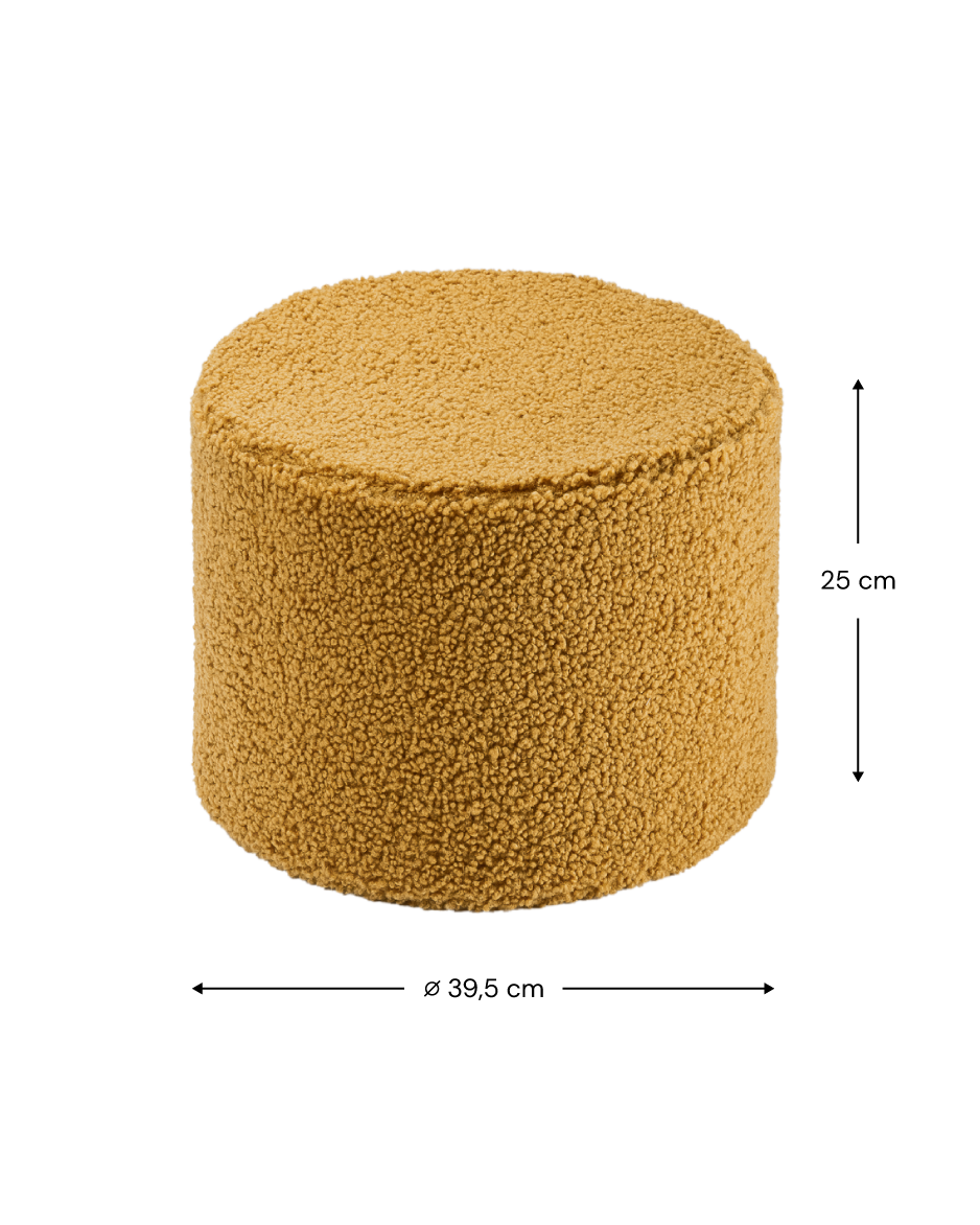 Wigiwama Maple Pouffe - teddystof poef