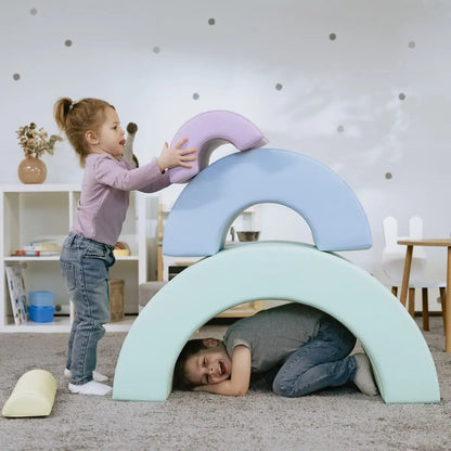 Montessori Soft Play Set - Rainbow