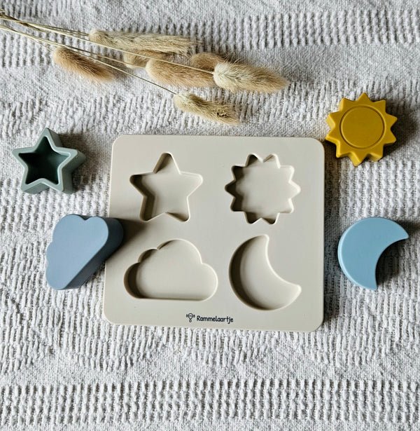 Silikon-Puzzlefiguren – Sonne