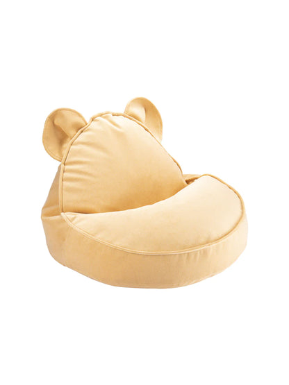 Wigiwama Salted Caramel Bear Beanbag - velvet zitzak