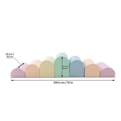 Multifunktionale Softplay-Aktivitätsblöcke – Bewegung
