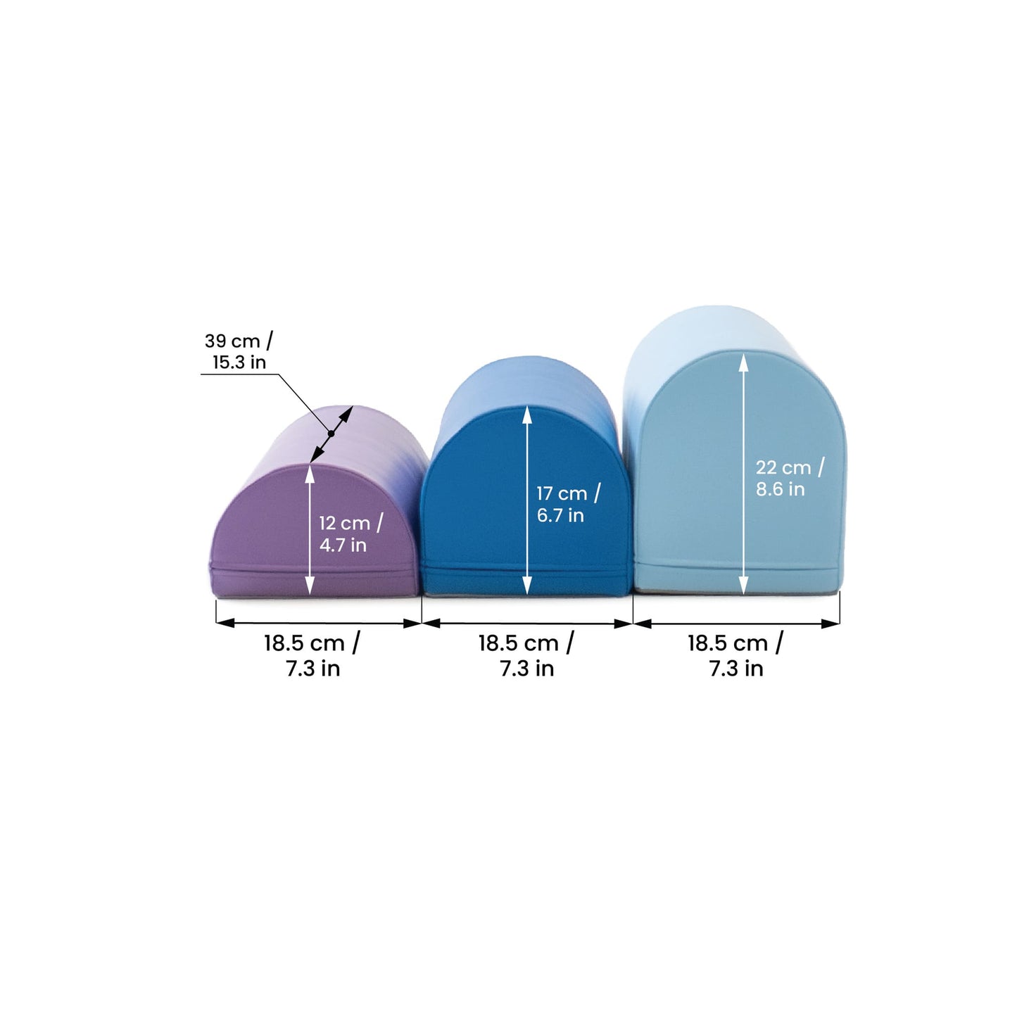 Multifunktionale Softplay-Aktivitätsblöcke – Bewegung