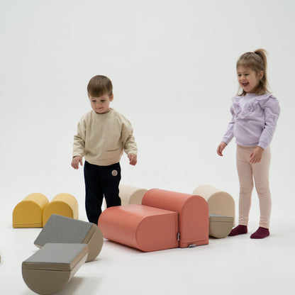 Multifunktionale Softplay-Aktivitätsblöcke – Bewegung